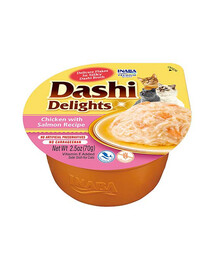 INABA Cat Dashi Delights - bouillon saumon - 70 g