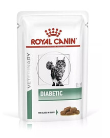 ROYAL CANIN Cat diabetic 48x85 g nourriture humide diététique pour chats adultes atteints de diabète sucré