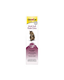 GIMCAT Every Day Malt-Soft Paste Extra - Pâte au malt favorise excrétion des poils ingérés - 20 g