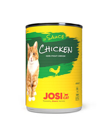 JOSERA JosiCat - Poulet en sauce pour chats adultes - 415g