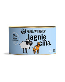 PAKA ZWIERZAKA Nourriture humide à l'agneau pour chats 200 g