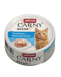 ANIMONDA Carny Ocean thon et fruits de mer 80g