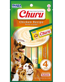 INABA Churu Chicken Nourriture humide au poulet 4x14g