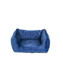 FERA Glamour canapé-lit rectangulaire bleu S 45x50x24 cm