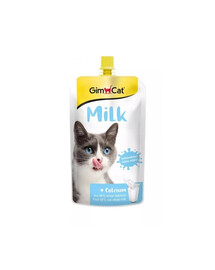 GIMPET Cat milk - lait en sachet pour chats - 200 ml