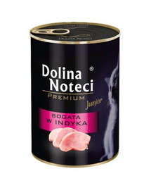 DOLINA NOTECI Premium Junior - riche en dinde pour chatons - 400 g