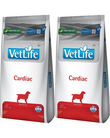 FARMINA Vet Life Dog Cardiac - nourriture pour chiens souffrant de problèmes cardiaques - 2x10 kg
