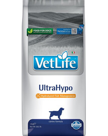 FARMINA Vet Life UltraHypo Dog - nourriture diététique pour chiens allergiques - 12 kg