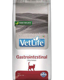 FARMINA Vet Life Gastro Intestinal 5 kg - Nourriture vétérinaire pour chats adultes souffrant de troubles gastro-intestinaux