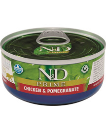 FARMINA N&D Cat prime chicken & pomegranate - Poulet et grenades - 70 g