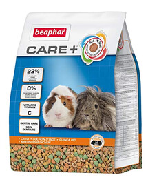 BEAPHAR Care+ Guinea Pig - 250 g - Nourriture pour cochons d'Inde