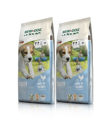 BEWI DOG Puppy - volaille pour chiots - 2 x 12,5 kg