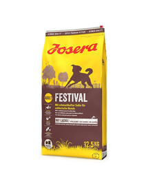 JOSERA Festival 12,5kg pour les chiens adultes difficiles avec sauce