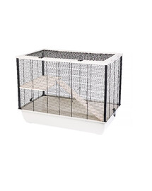 FERA Hugo Wood Eco Cage pour rongeurs 78 cm