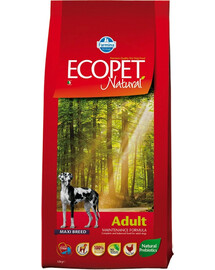 FARMINA Ecopet natural adult maxi - pour chiens adultes de races grandes et géantes - 12 kg