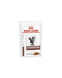 ROYAL CANIN Cat Gastro Intestinal - nourriture pour chats souffrant de maladies digestives - 48x85 g