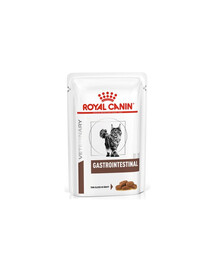 ROYAL CANIN Cat Gastro Intestinal - nourriture pour chats souffrant de maladies digestives - 24x85 g