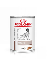 ROYAL CANIN Hepatic - nourriture humide pour chiens adultes souffrant d'une maladie du foie - 12 x 420 g