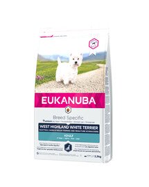EUKANUBA Adult Breed Specific West Highland Terrier Chicken 2.5 kg