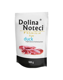 DOLINA NOTECI Premium Pure - Canard pour chiens adultes - 500g