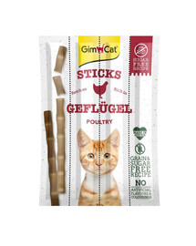 GIMCAT Sticks Poultry 10 bâtonnets de volaille