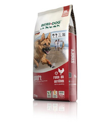 BEWI DOG Sport - Nourriture complète à la volaille pour chiens actifs - 25 kg