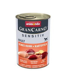 ANIMONDA Grancarno Sensitive Poulet et pommes de terre 400 g
