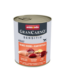 ANIMONDA Grancarno Sensitive Poulet et pommes de terre 800 g