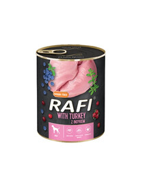 DOLINA NOTECI RAFI Turkey - dinde pour chiens adultes - 800 g
