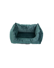 FERA Glamour canapé-lit rectangulaire vert L 65x75x27 cm