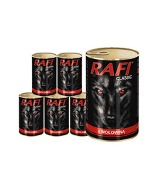 DOLINA NOTECI Rafi Classic - Nourriture humide avec boeuf en sauce - 20x1240g