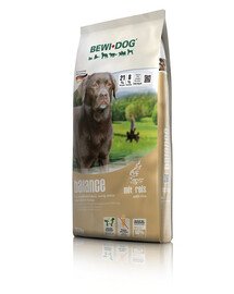 BEWI DOG Balance - Nourriture complète pour chiens âgés et peu actifs - 12,5 kg