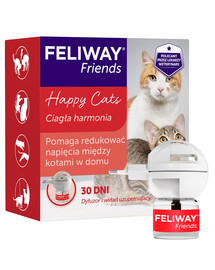 FELIWAY Friends Diffuseur + Recharge de phéromones pour conflits entre chats