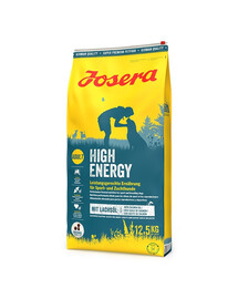 JOSERA High Energy Pour les chiens de sport adultes 2x12,5kg
