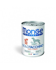MONGE Monoprotein Solo Dinde 400 g