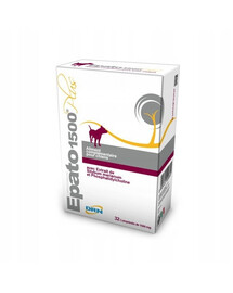 GEULINICX Epato 1500 plus 32 comprimés pour chiens souffrant d'une maladie du foie