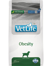 FARMINA Vet Life Obesity Dog - nourriture pour chiens en surpoids - 2 kg