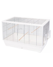 INTERZOO Fiona Mini cage à oiseaux 78 cm blanc