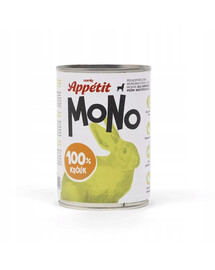 COMFY APPETIT MONO - Nourriture monoprotéique avec du lapin - 400 g