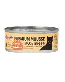COMFY APPETIT PREMIUM Mousse - avec de la dinde pour les chats - 85 g