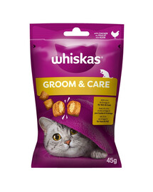 WHISKAS Healthy Shine 45 g gâterie au poulet pour chats