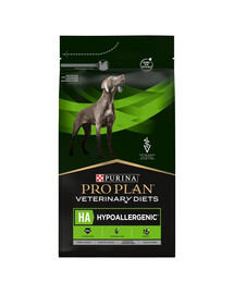PURINA PRO PLAN Veterinary Diets Canine HA Hypoallergenic - pour chiots et chiens pour réduire les intolérances alimentaires - 3 kg