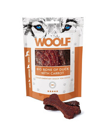 WOOLF Big Bone Of Duck With Carrot Gros os de canard à la carotte 100g