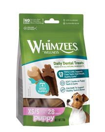 WHIMZEES Puppy XS/S Friandises dentaires pour chiots 28 pièces