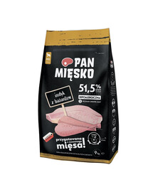 PAN MIĘSKO - Dinde et faisan pour chiens de petites races - 9 kg