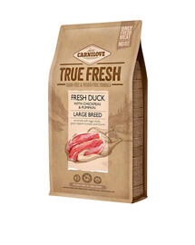 CARNILOVE True Fresh Duck Large breed - Croquettes au canard pour chiens de grande race - 1,4 kg