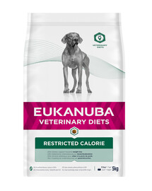 EUKANUBA Veterinary Diets Restricted Calories Adult All Breeds - améliorent le métabolisme des graisses de votre chien - 5 kg