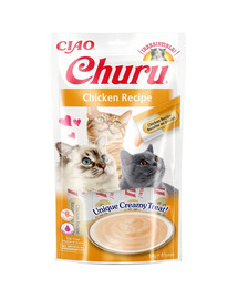 INABA Churu Cat - friandise crémeuse au poulet pour chat - 56 g