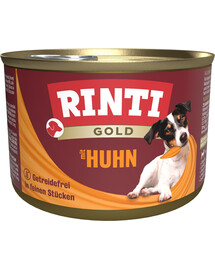 RINTI Gold Chicken Mini - Viande de poulet pour chiens de petites races - 185 g