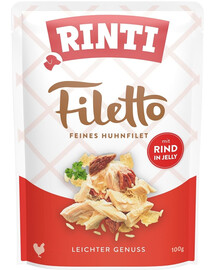 RINTI Filetto in Jelly Chicken&Beef - poulet & bœuf en gelée - 100 g